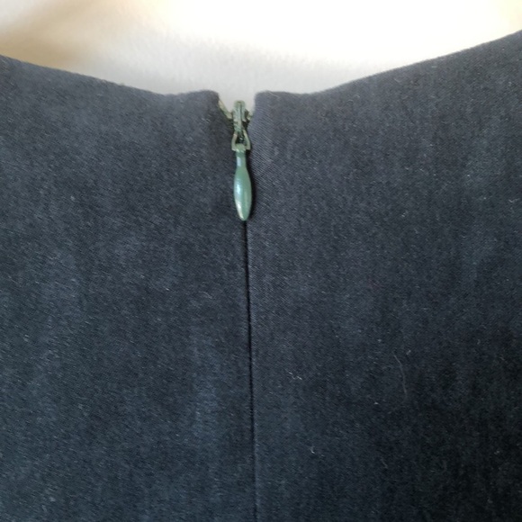 VINTAGE green vegan suede - Picture 5 of 5